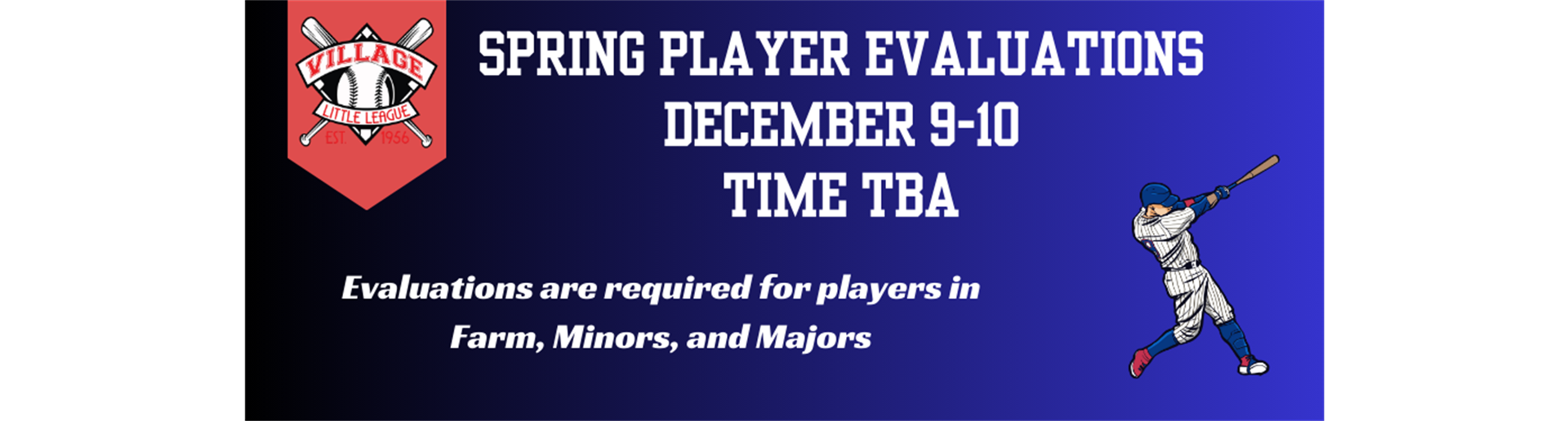 Spring 2024 Player Evaluations