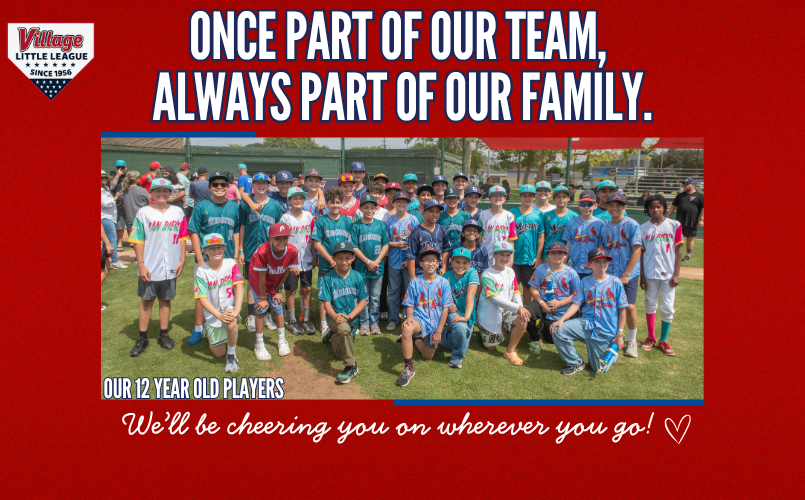 Our 12 Year Old Players